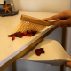 Dustpan with broom